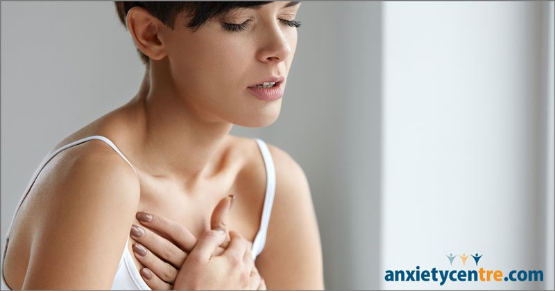 anxiety chest tremors