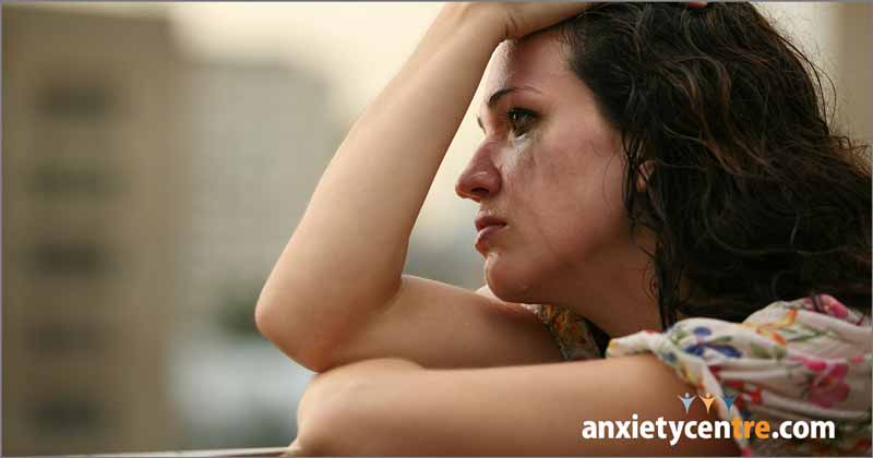 anxiety crying