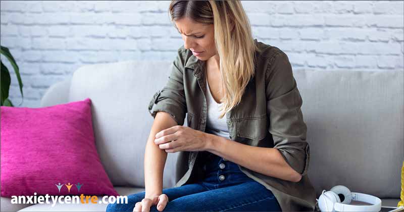 can anxiety symptoms move around?