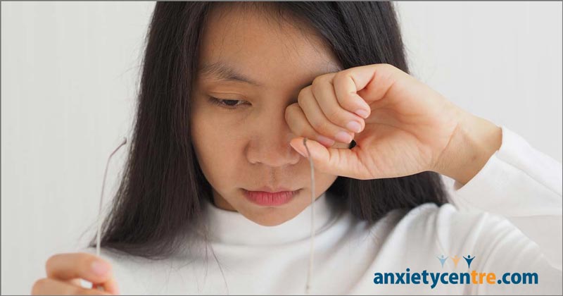 blurred, distorted, or foggy vision anxiety symptoms