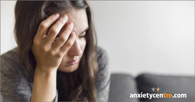 burning brain anxiety symptom