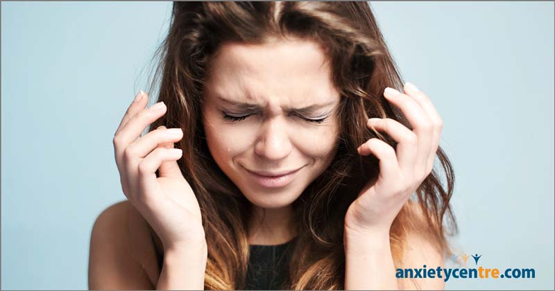 head brain zaps and head shivers anxiety symptoms