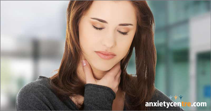 choking feeling anxiety symptoms