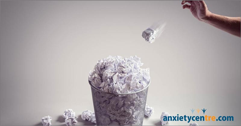 difficulty writing anxiety symptoms
