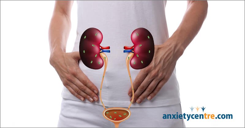frequent urination anxiety symptoms