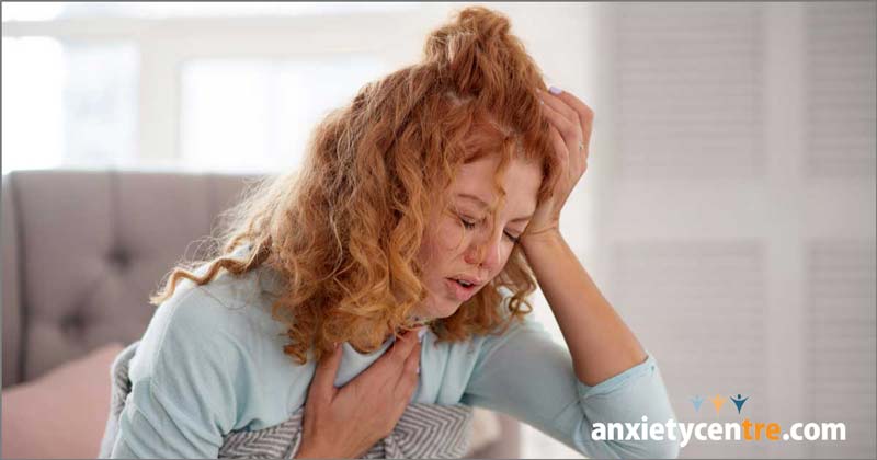 gasping for air and anxiety