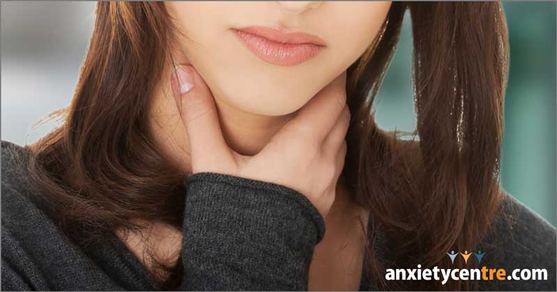 lump in the throat anxiety symptom