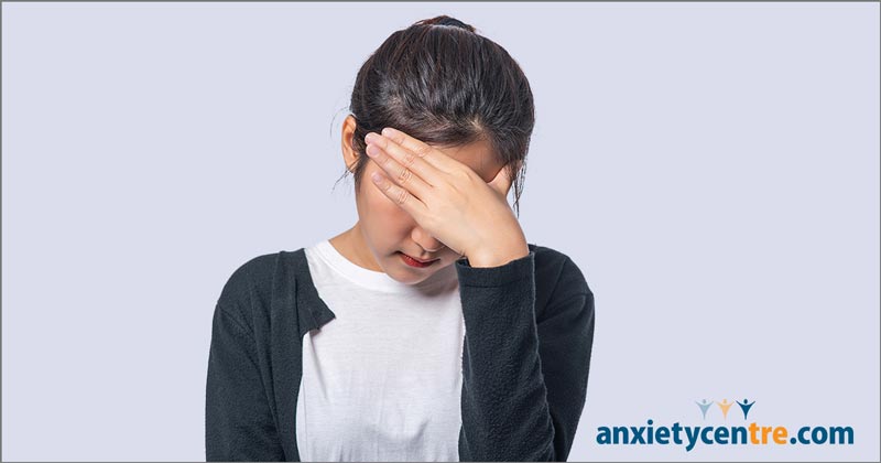 mind goes blank anxiety symptom