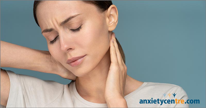 Neck, head, back of head, and shoulder tension and stiffness