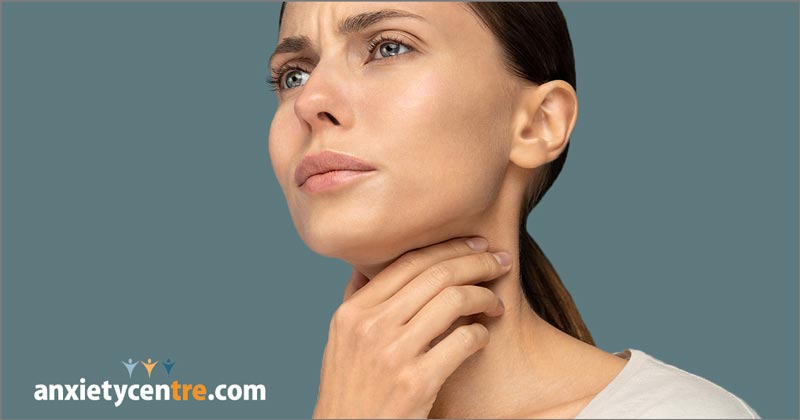 tight throat feeling anxiety symptoms