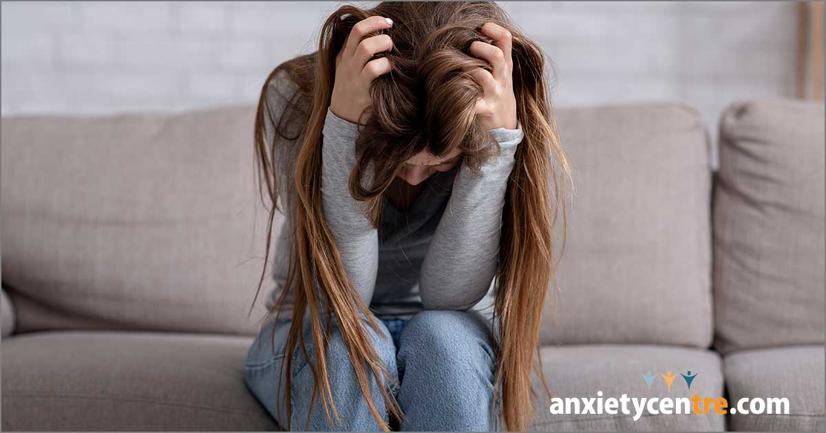 feeling tired but wired anxiety symptom