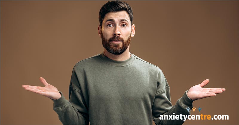 why anxiety symptoms when I don't feel stressed or anxious?
